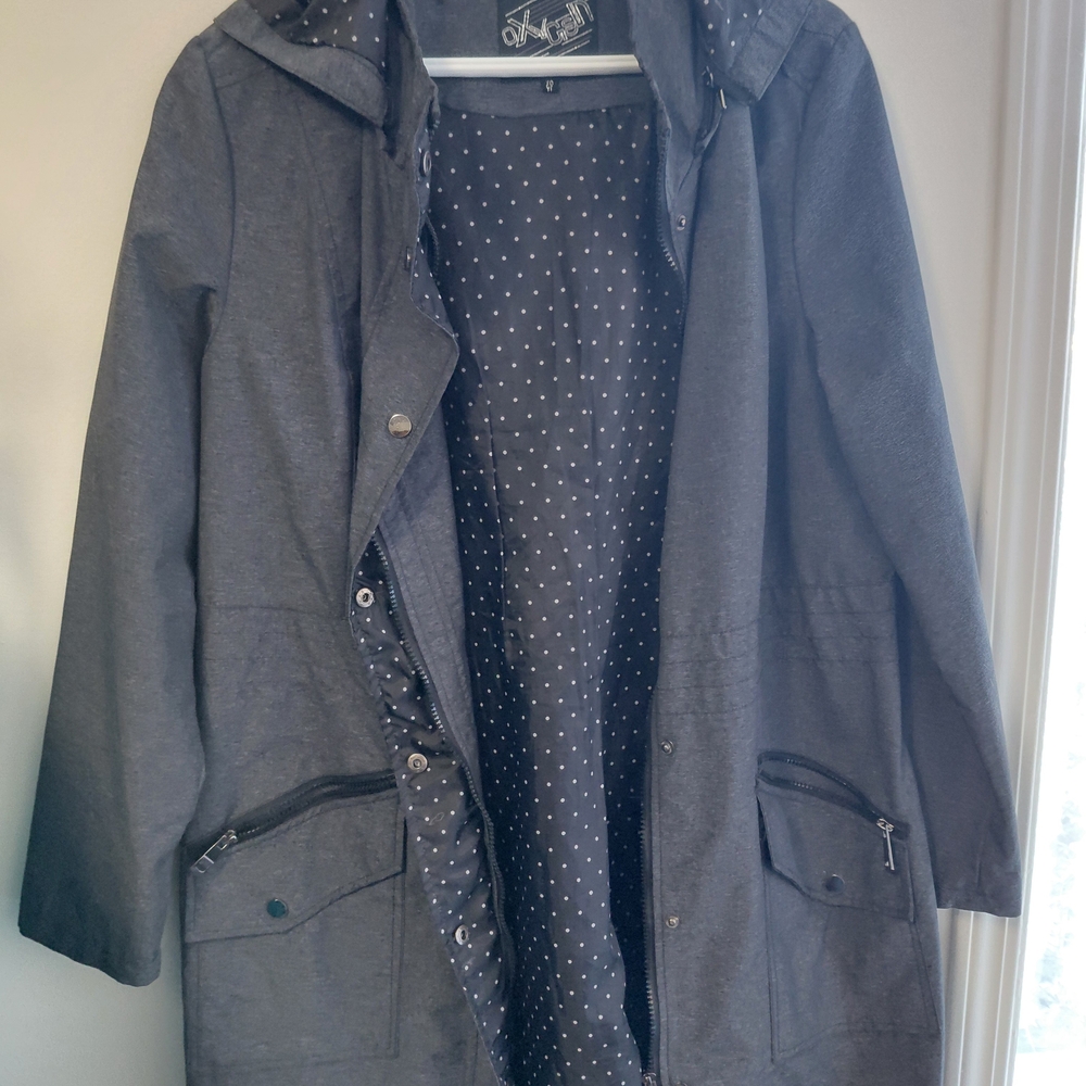 Gray Rain Jacket